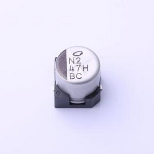 UBC1H470MNS1GS 贴片型铝电解电容 47uF ±20% 50V SMD,D10xL10mm