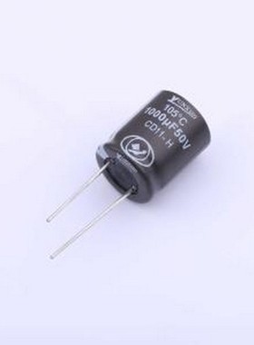 ECH1HM102L20OTZO 直插铝电解电容 1000uF ±20% 50V 插件,D16xL2