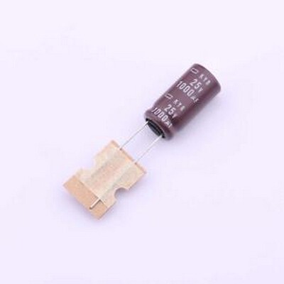 EKYB250ETD102MJ20S 直插铝电解电容 1000uF ±20% 25V 插件,D10x