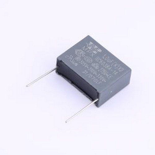 XX2105KA29AA915MA1 安规电容 等级:X2 1uF ±10% 275V 插件,P=22
