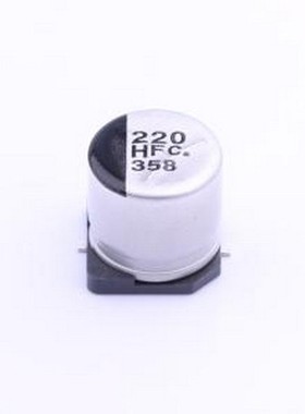 EEEFC1H221P 贴片型铝电解电容 220uF ±20% 50V SMD,D10xL10.2mm