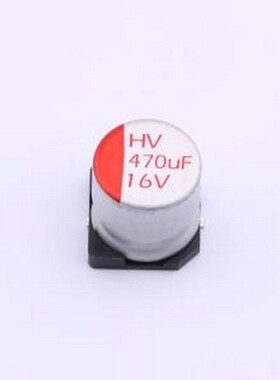 HV1C477M1010PZ 固态电容 470uF ±20% 16V SMD,D10xL10mm