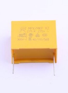 MP2275K27F4X8LC 安规电容 2.7uF ±10% 275V 等级:X2 插件,P=27.