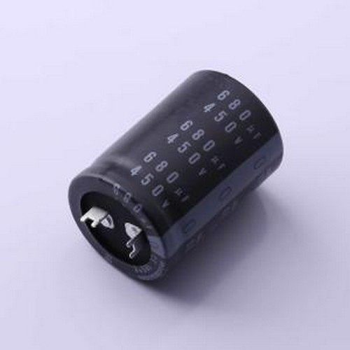 LGN2W681MEUESH 牛角型电解电容 680uF ±20% 450V 插件,D35xL50m