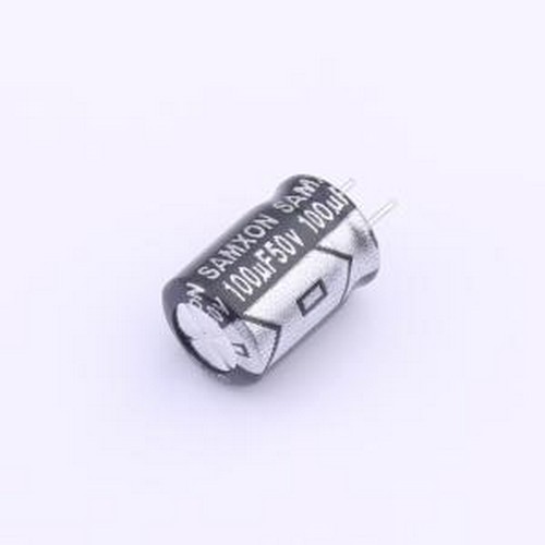 EGT107M1HF12CB40P-R 直插铝电解电容 100uF ±20% 50V 插件,D8xL