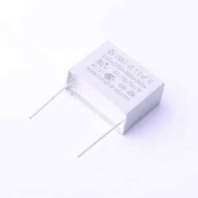 HMKP3A1W10K0N200A 安规电容 等级:X2 1uF ±10% 310V 插件,P=22.
