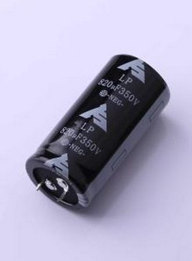 LPH821M30060FVA 牛角型电解电容 820uF ±20% 350V 插件,D30xL60