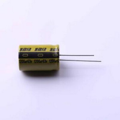 LKMI2501J122MF 直插铝电解电容 1200uF ±20% 63V 插件,D16xL25m