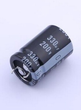 LLS2D331MELY 牛角型电解电容 330uF ±20% 200V 插件,D20xL30mm
