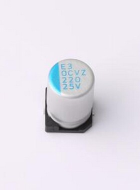 OVZ221M1ETR-0812 直插铝电解电容 220uF ±20% 25V 插件,8x12mm
