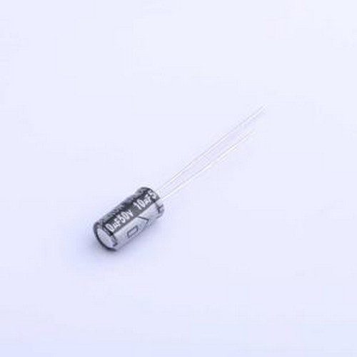 ESK106M1HD11RR 直插铝电解电容 10uF ±20% 50V 插件,D5xL11mm