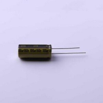 LKME2302C101MF 直插铝电解电容 100uF ±20% 160V 插件,D10xL23m