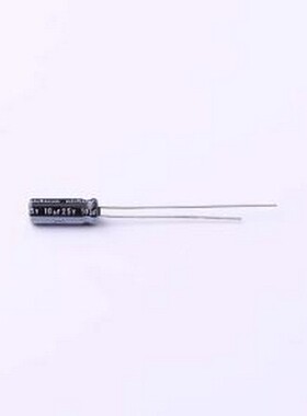 UVR1E100MDD6 直插铝电解电容 10uF ±20% 插件,D5xL11mm