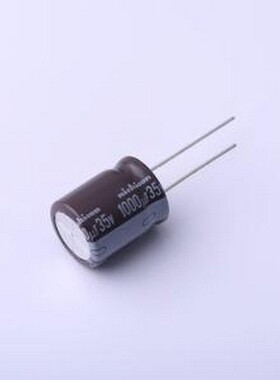 UPJ1V102MHD6 直插铝电解电容 1000uF ±20% 插件,D16xL20mm
