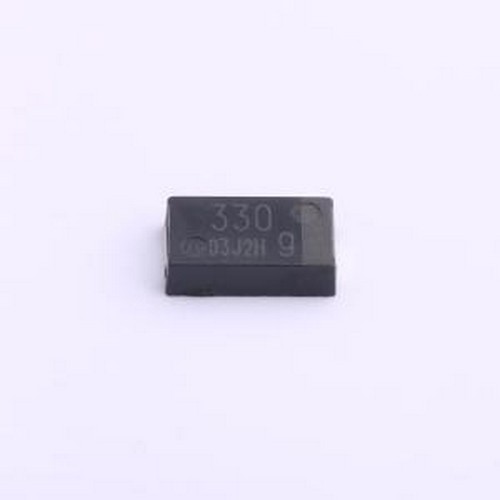 EEFCX0G331R 固态电容 330uF ±20% 4V SMD,4.3x7.3mm