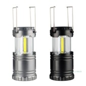 拉伸野营灯COB帐篷灯手提强光照明灯户外塑料灯