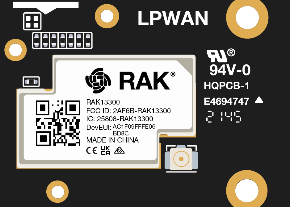 为WisBlockCore提供LPWAN功能