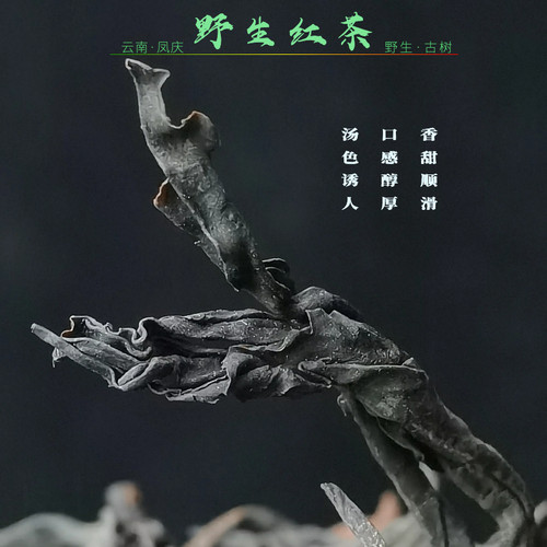 云南野生红茶天然花蜜香果香