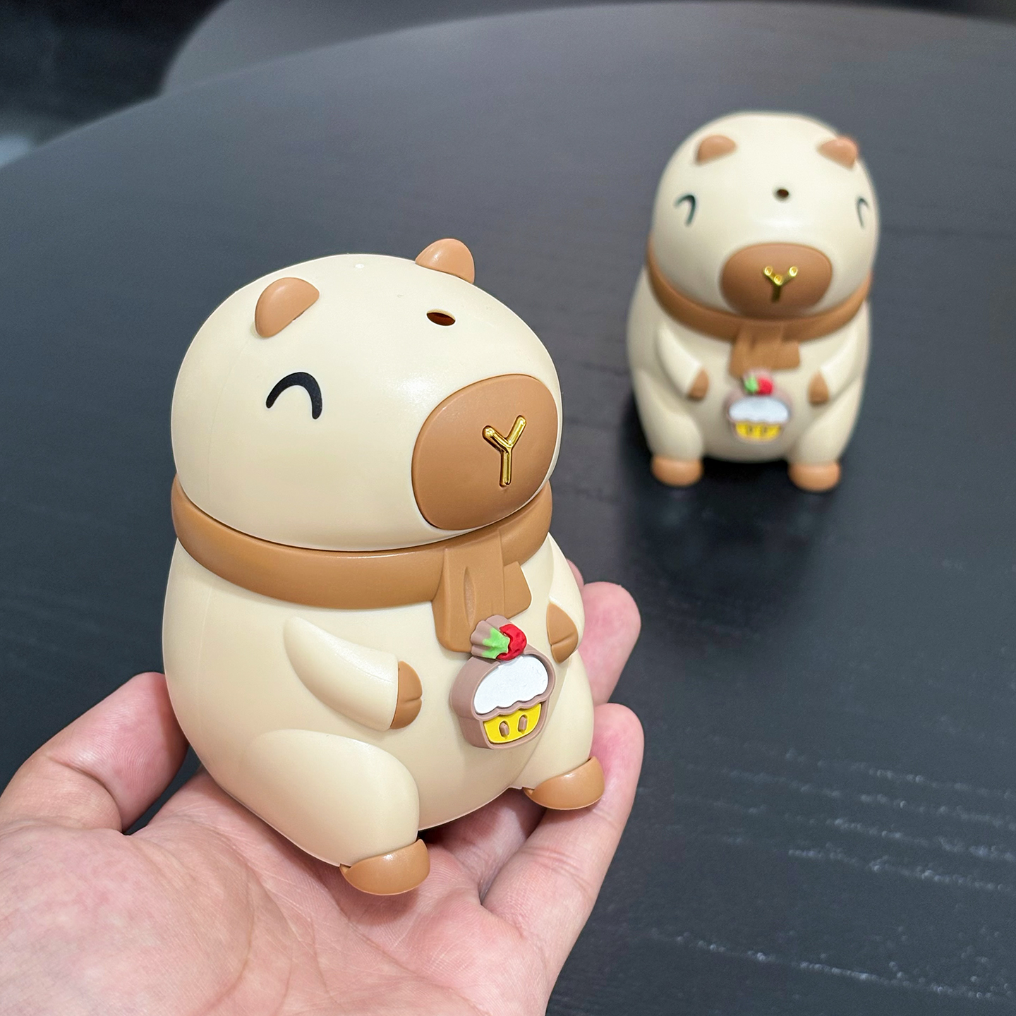 卡通新款按壓自動彈出牙簽筒