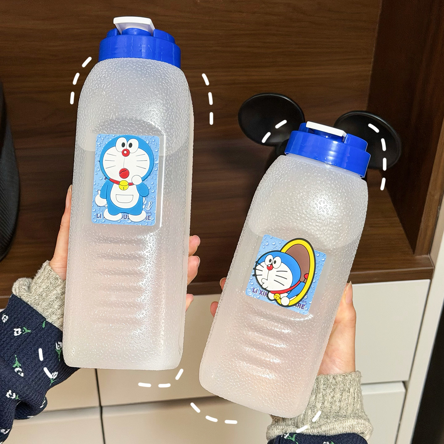 卡通塑料pp冷水壶凉水桶耐热装热水果汁大麦茶夏季大容量喝水桶