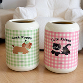 多巴胺家用垃圾桶腊肠小狗客厅厨房卧室大容量厕所卫生间纸篓宿舍