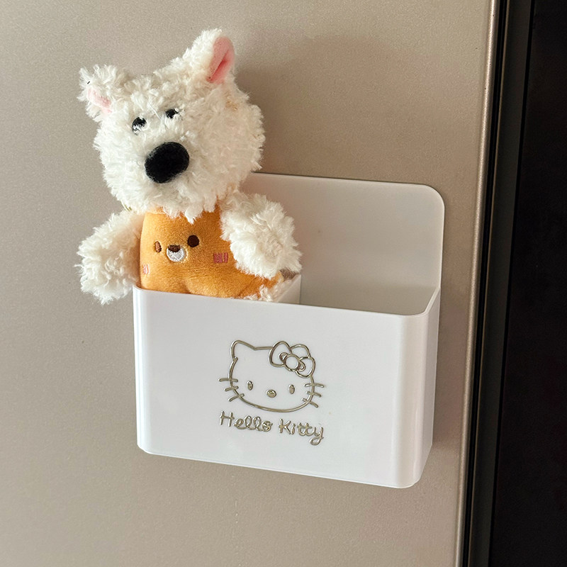 冰箱贴置物盒磁吸收纳盒厨房壁挂式磁力贴多功能黑板马克笔杂物盒