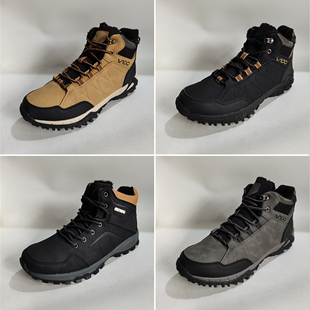 休闲徒步鞋 加绒户外登山鞋 棉鞋 断码 外贸原单尾货冬季 特价 保暖男鞋