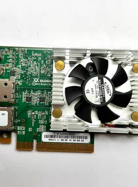 DELL 原装 QLOGIC QLE8262L-CU 10GB SFP+ 双口万兆网卡 0C852G