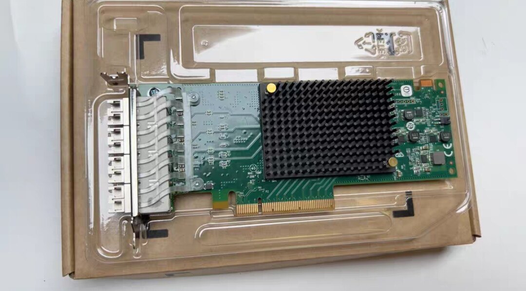原装EMULEX LPE31004-M6 四口16Gb HBA卡 光纤通道卡 SNA储存