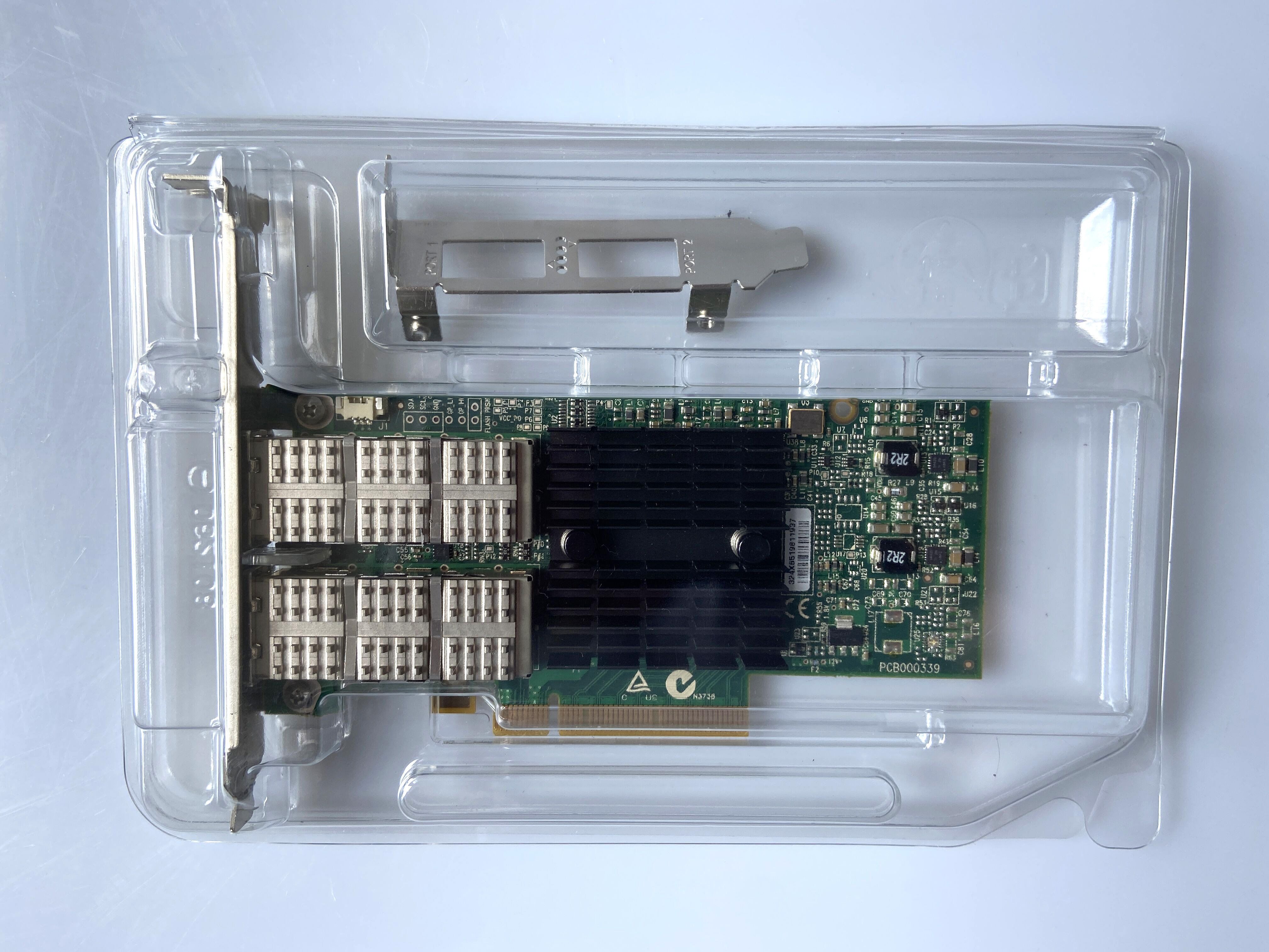 迈络思 Mellanox CX314A MCX314A-BCCT 40G 双口万兆光纤网卡