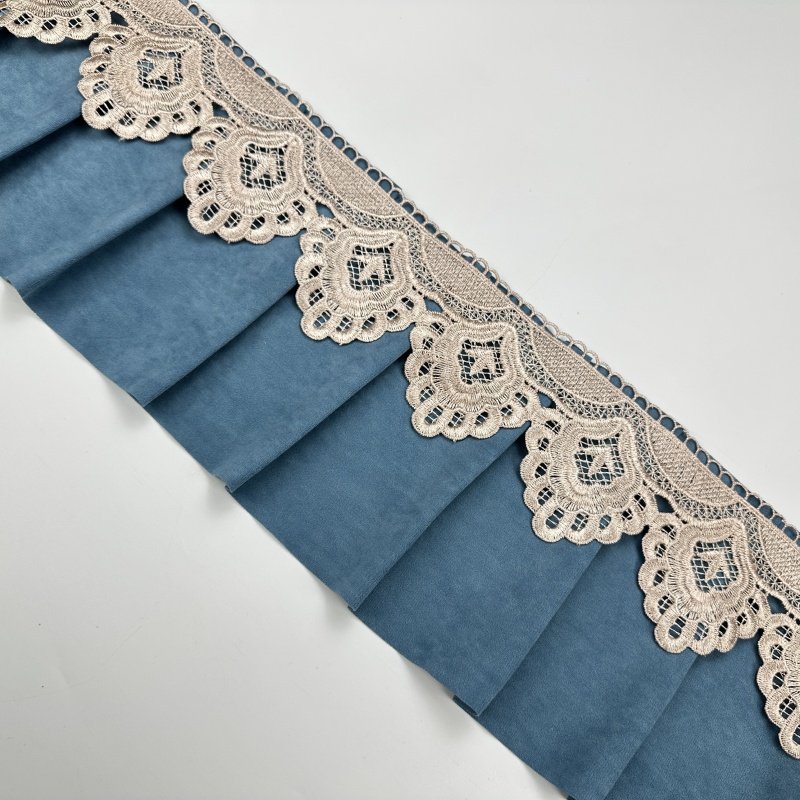 水溶花边成品绒布大花边裙边18厘米衬布沙发垫下摆垂边窗帘拼接边,居家布艺,花边,淘宝优惠券,粉丝福利购,淘宝优惠卷