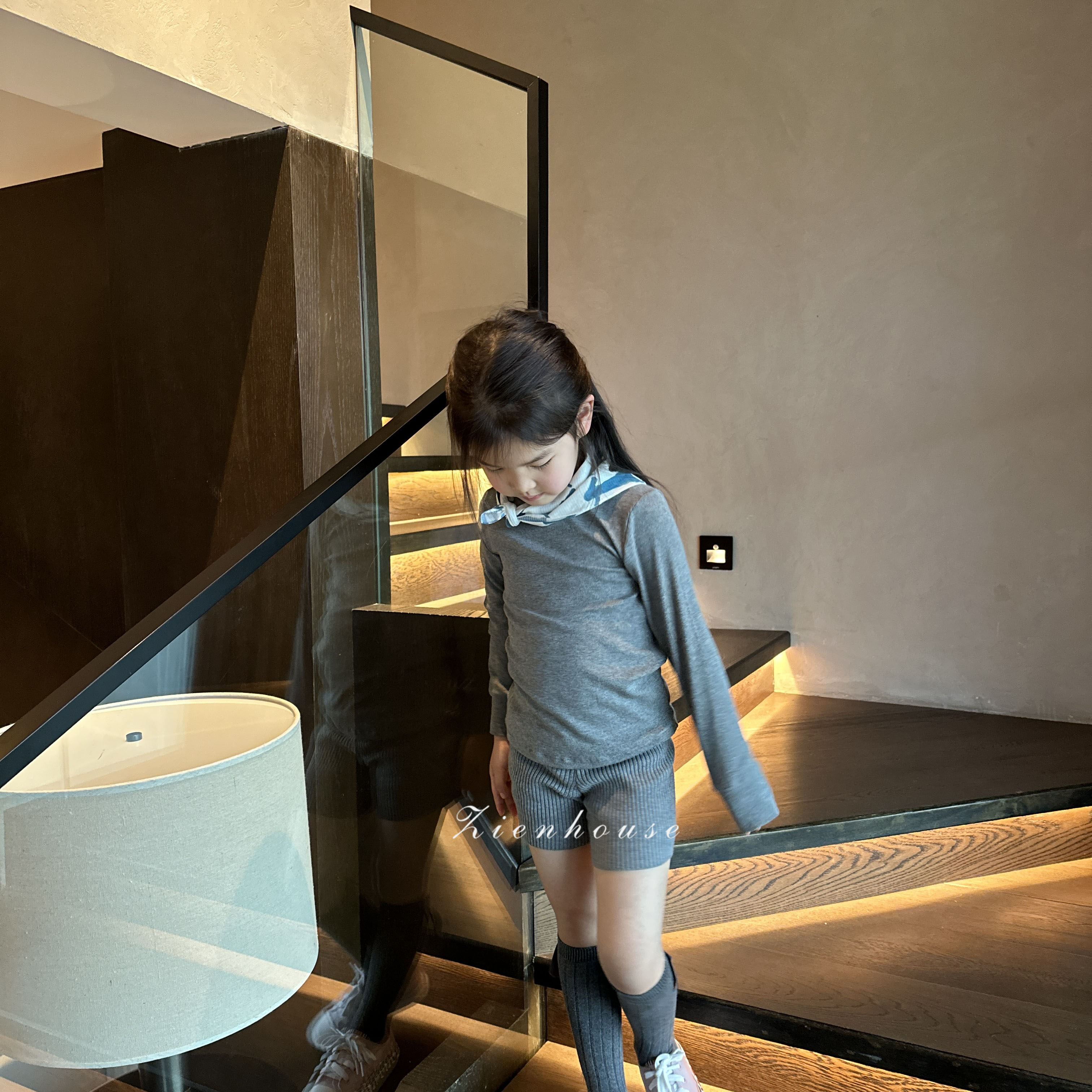 女童夏季新款针织短裤