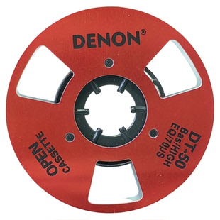 小开盘磁带盘片改装用超薄盘片金属小开盘磁带片DENON标致
