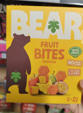 英国BEARPAWS小熊六边形果肉条