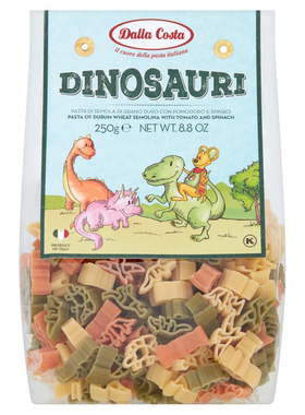 英国代购意大利Dalla Costa 三色趣味意面系列动物泰迪熊恐龙旅行
