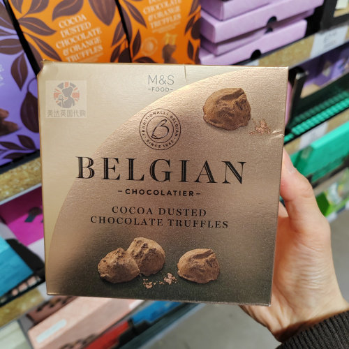 英国玛莎零食英国马莎M&S 比利时松露巧克力 260克