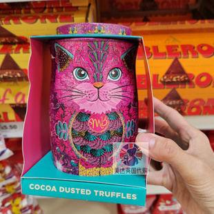 英国代购蒙蒂·波江格斯Monty Bojangles波斯粉猫松露巧克力135克