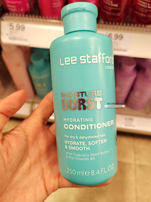 英国Lee Stafford水润保湿洗发水Moisture Burst Hydrating 250ml