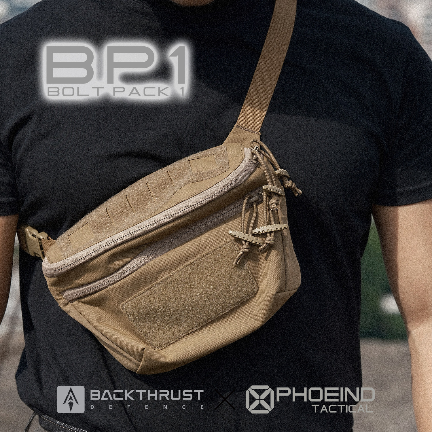 回马枪凤工战术联名BP1闪电多用战术EDC胸包腰包单肩战术斜跨包