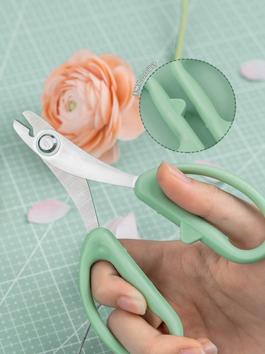 Специальные маленькие ножницы для моделирования лица, кусачки для проволоки из нержавеющей стали, стрижка волос в носу, бровей и аксессуары для линии одежды, плоскогубцы для проволоки из глины для цветов.