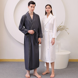 bathrobe with water Summer and satin absorption quick thin