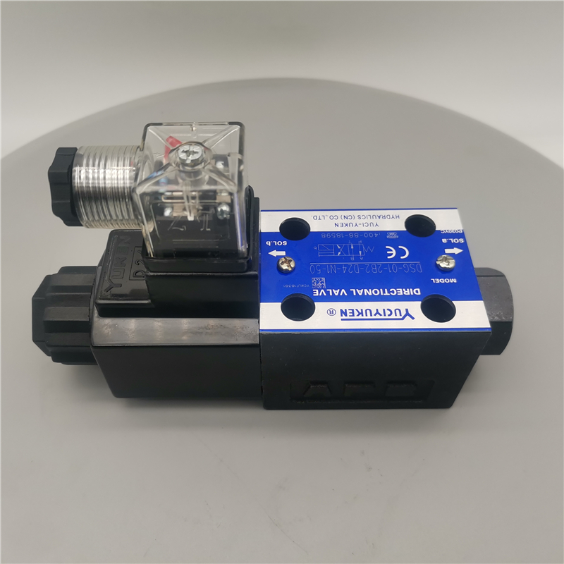 电磁换向阀DSG-01-2B2-D24-N1-50六通径二位四通单头电磁阀液压阀