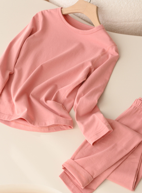 24153 进口剩余加做 100匹马棉儿童纯棉内衣套装秋衣秋裤春秋款