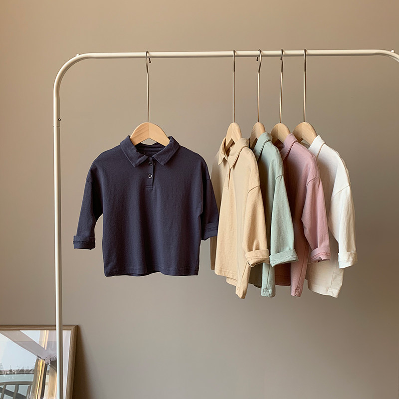 71578 清库  儿童纯棉T恤 宽松长袖 男童女童衬衣领打底衫春秋装,童装/婴儿装/亲子装,T恤,淘宝优惠券,粉丝福利购,淘宝优惠卷