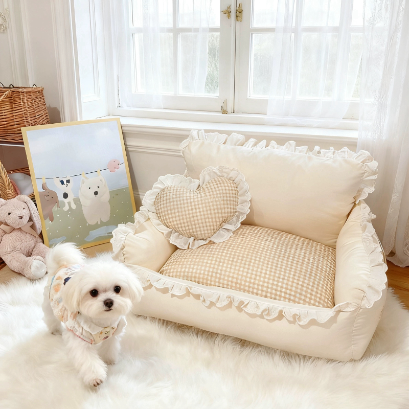 Totopets手工定制法式蕾丝边宠物沙发窝猫咪狗狗四季通用保暖窝,宠物/宠物食品及用品,猫窝/屋/帐篷/沙发,淘宝优惠券,粉丝福利购,淘宝优惠卷