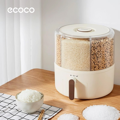 ecoco防虫防潮家用五谷杂粮米桶