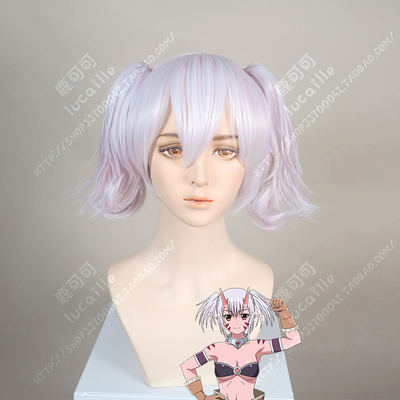 彼得格里尔的贤者时间美美淡紫色万用cos假发女现货cosplay马尾