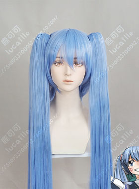 Hermit隐士米隆EDENS ZERO伊甸星原万用cos假发女动漫蓝色双马尾