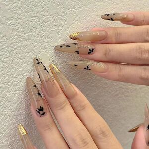 兔哥设计手工穿戴甲高级感新中式美甲裸色气质仙气温柔显白可拆卸