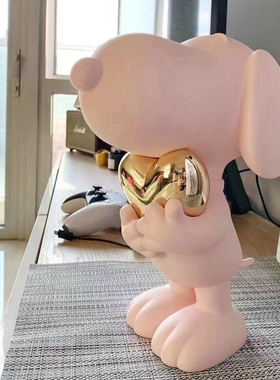 LeblonDelienn粉色史努比摆件
